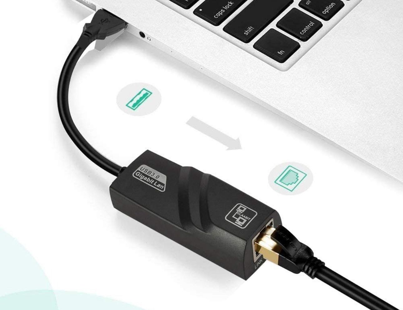 Miniatura 2 de CONVERTIDOR DE LAN – USB 3.0